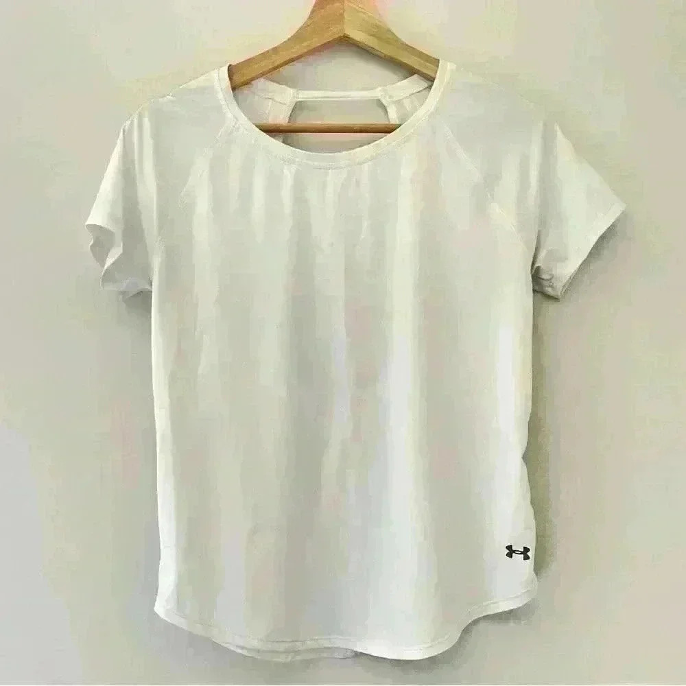 Under armour open back shirt